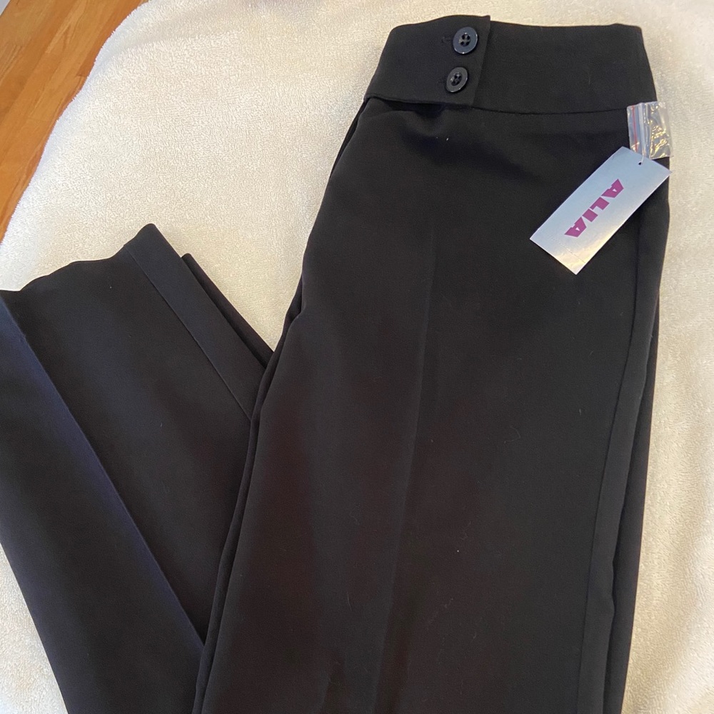 Wide leg dress pants